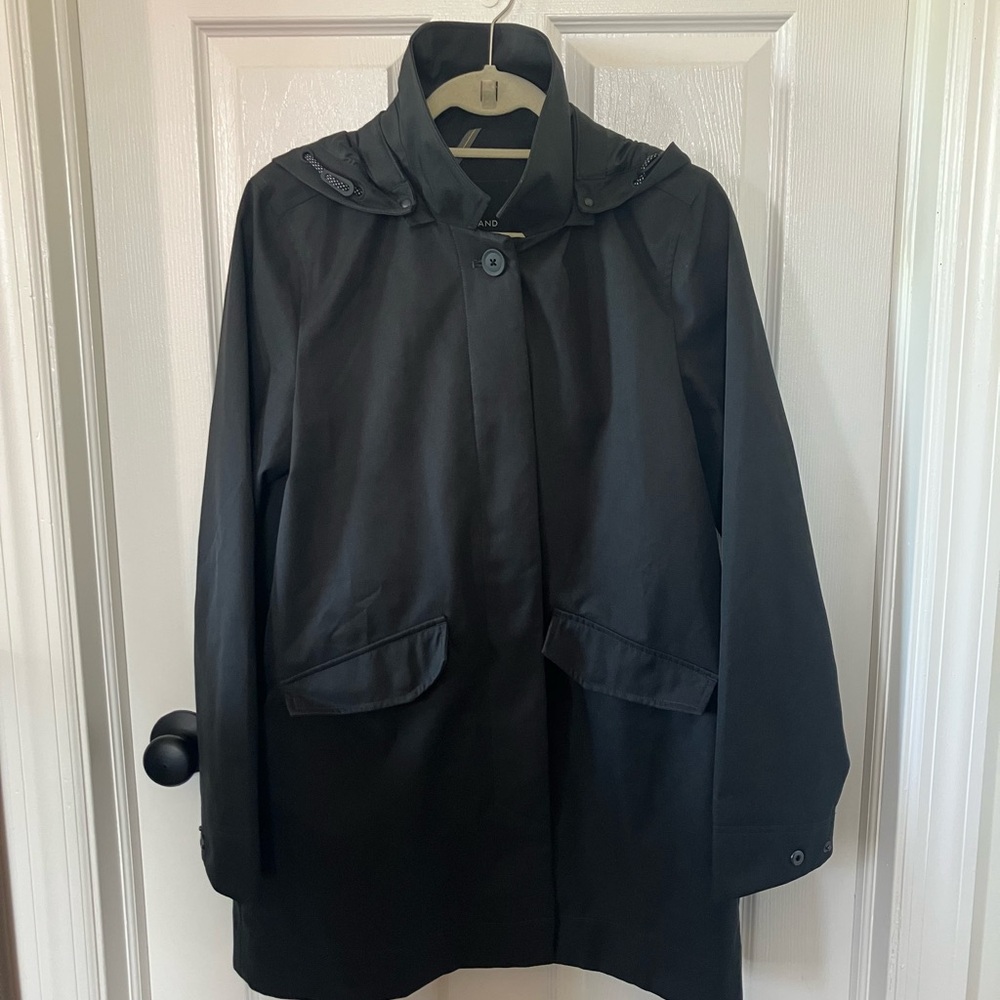 Cole Haan Black Rain Trench